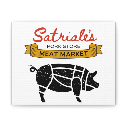 Satriale's Pork Market Canvas