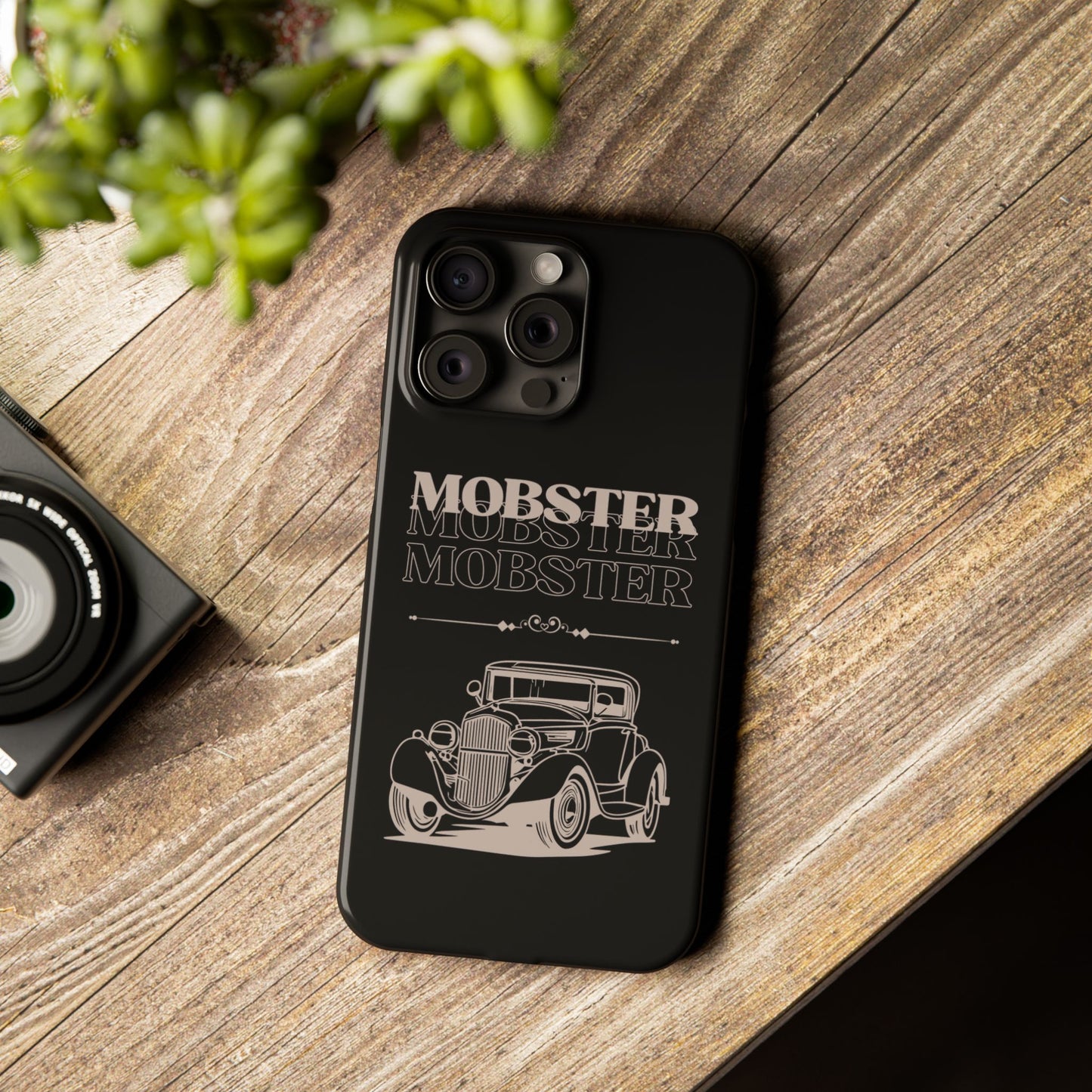 Vintage Mobster Slim Phone Case