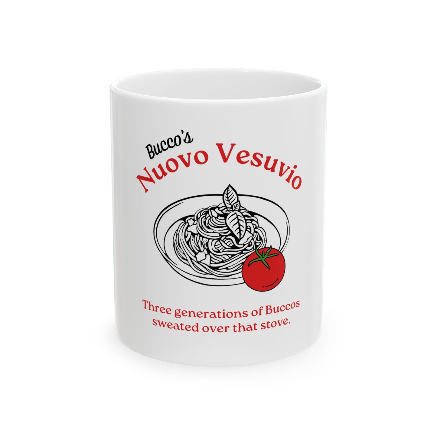 Bucco's Nuovo Vesuvio Ceramic Mug