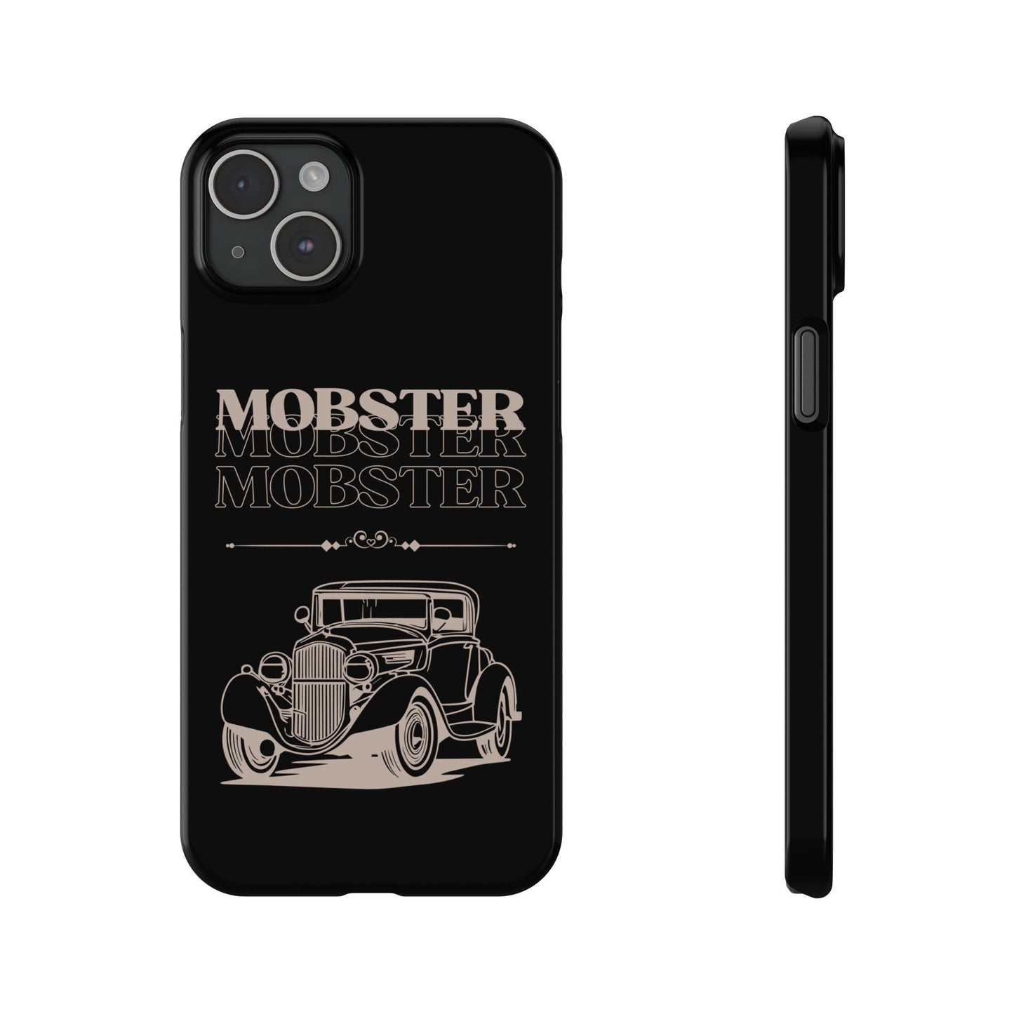 Vintage Mobster Slim Phone Case